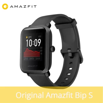 

2020 New Global Amazfit Bip S Smartwatch 5ATM waterproof built in GPS GLONASS Bluetooth health Smart Watch for Android iOS Phone