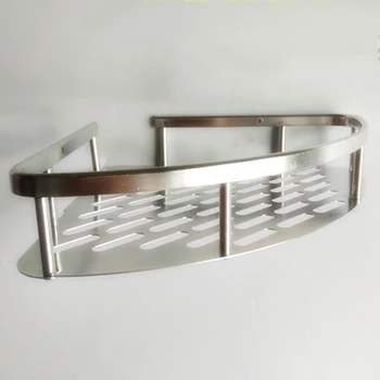 

Cosmetic Soap Storage Basket Holder Accessories Practical Shower Single-deck Space Aluminum Shampoo Bathroom Shelf