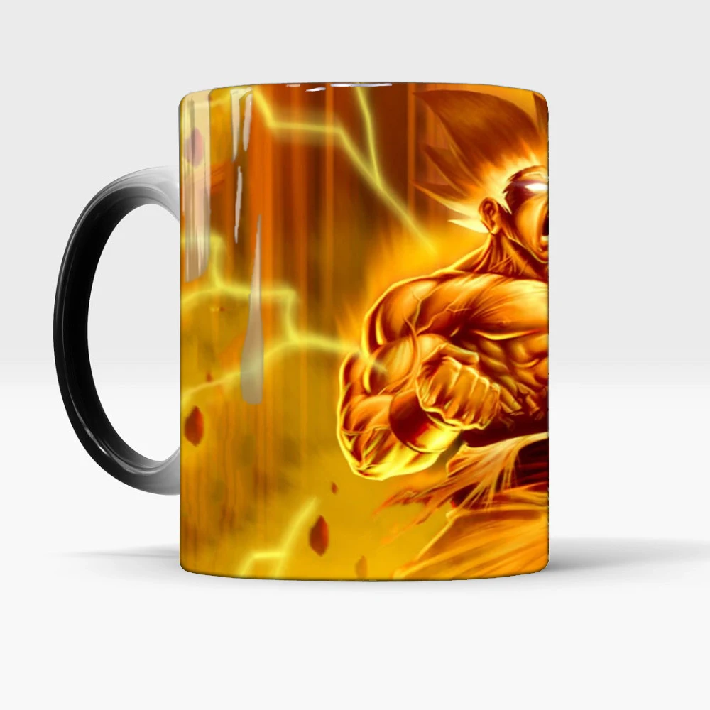 ULKNN стиль Dragon Ball Z меняющая цвет кружка реактивная волшебная кружка кофейная чашка в камуфляже температура чувство лучший подарок для друга