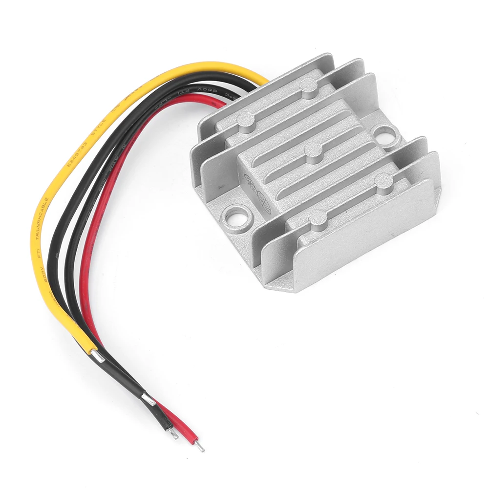 DC12V/24 В до 5 В пост 10A Напряжение конвертер 50W понижающий преобразователь понижающий стабилизатор напряжения модуль Водонепроницаемый IP68