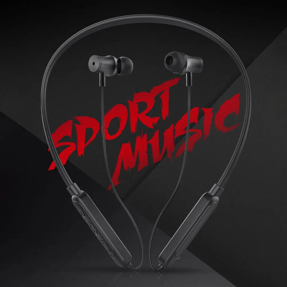 Waterproof 5.0 Wireless Earphone for Xiaomi mi 9 8 Sport Binaural Bluetooth Headset Running Neckband Earphone for iPhone XS 11