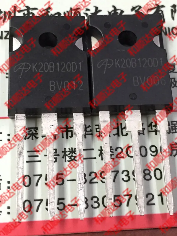 2 шт./AOK20B120D1 K20B120D1-247 TO247