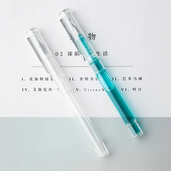 

0.38/0.5mm transparent clean fountain pen Art creation painting Font design scrapbook DIY student School supplie