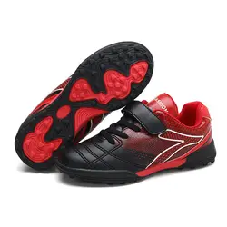 Крытый газон Мужская футбольная обувь Дети отличные футбольные бутсы транинг Бутсы для мальчиков оригинальные TF Futsal кроссовки для мужчин