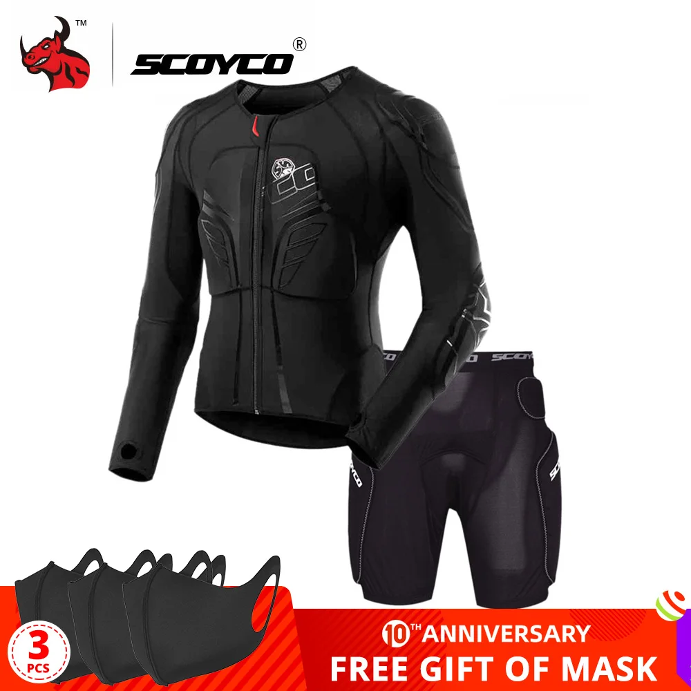 SCOYCO Motorcycle Jacket Protective Gear Moto