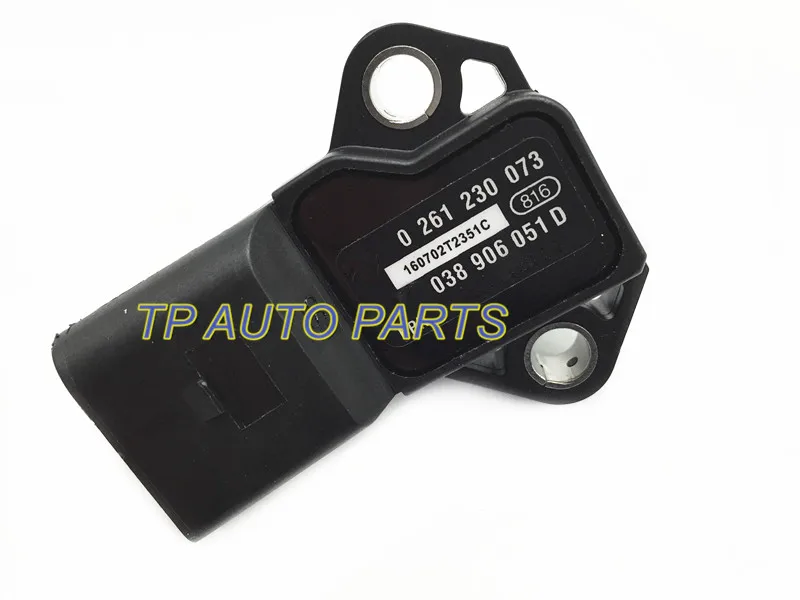 Датчик давления коллектора для V-W Au-di A3 A4 OEM 0261230073 038906051D | Автомобили и мотоциклы