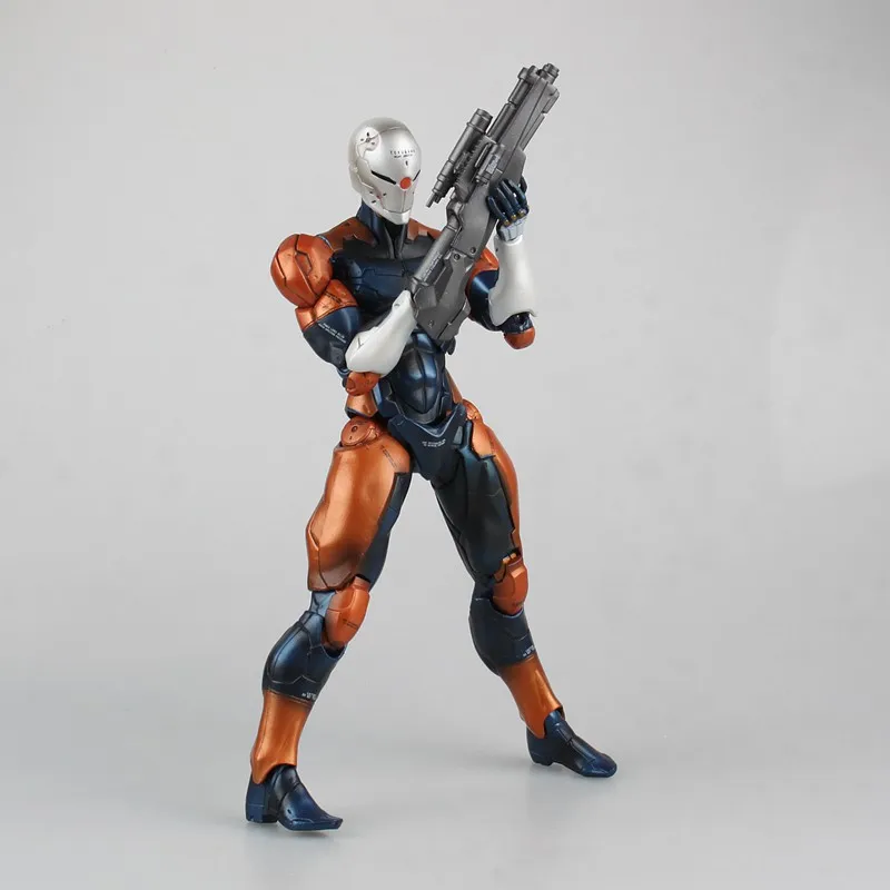 

PA Change Metal Gear Solid Machinery Ninja Gray Fox Dark Blue B- Movable Joint Garage Kit Model Ornaments