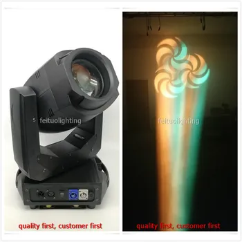 

H-6pcs Rotating Gobo zoom 200W Beam LED Moving Head Spot Light DMX 512 with prism dj stage lyre