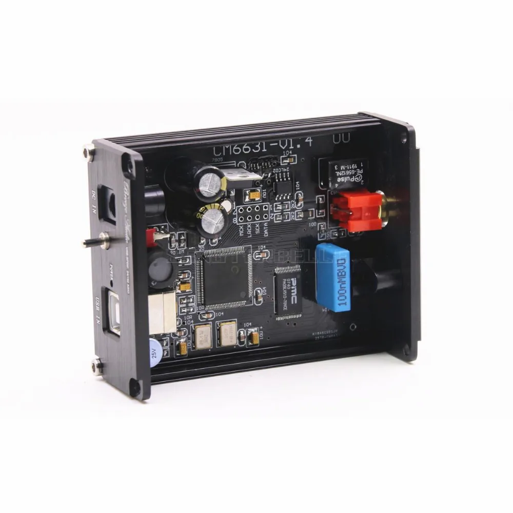 Обработанный CM6631A 24 бит/192 кГц асинхронный USB коаксиальный+ оптический SPDIF DAC декодер обновленная версия серый и черный