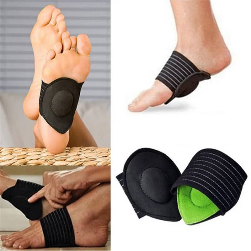 Corrector Insole Pedicure Foot-Care Arch-Support-Orthotic Flat Cushion-Pad 1-Pair Adjuster