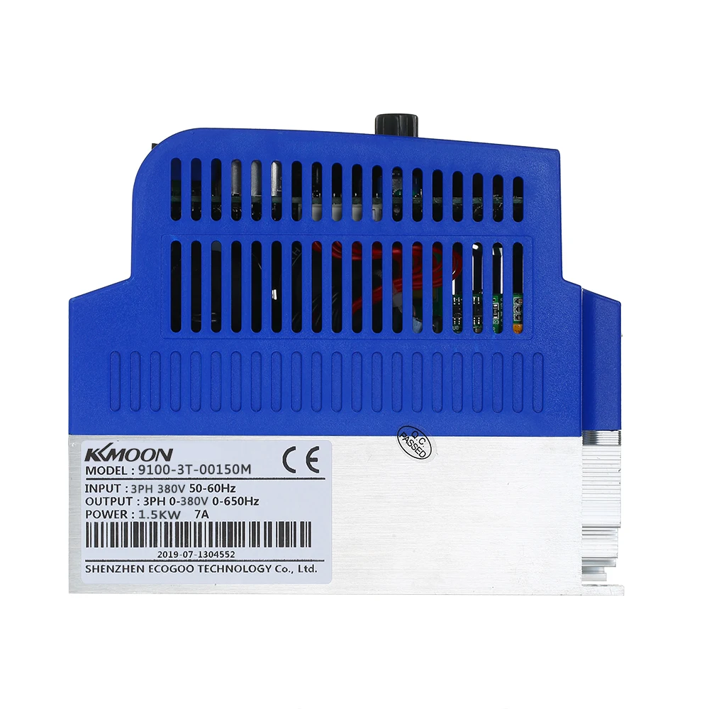 380v 1.5kw Frequency Voltage Converter Drive AC Frequency Inverter For CNC motor in VxF Vector control Drive Speed Controller