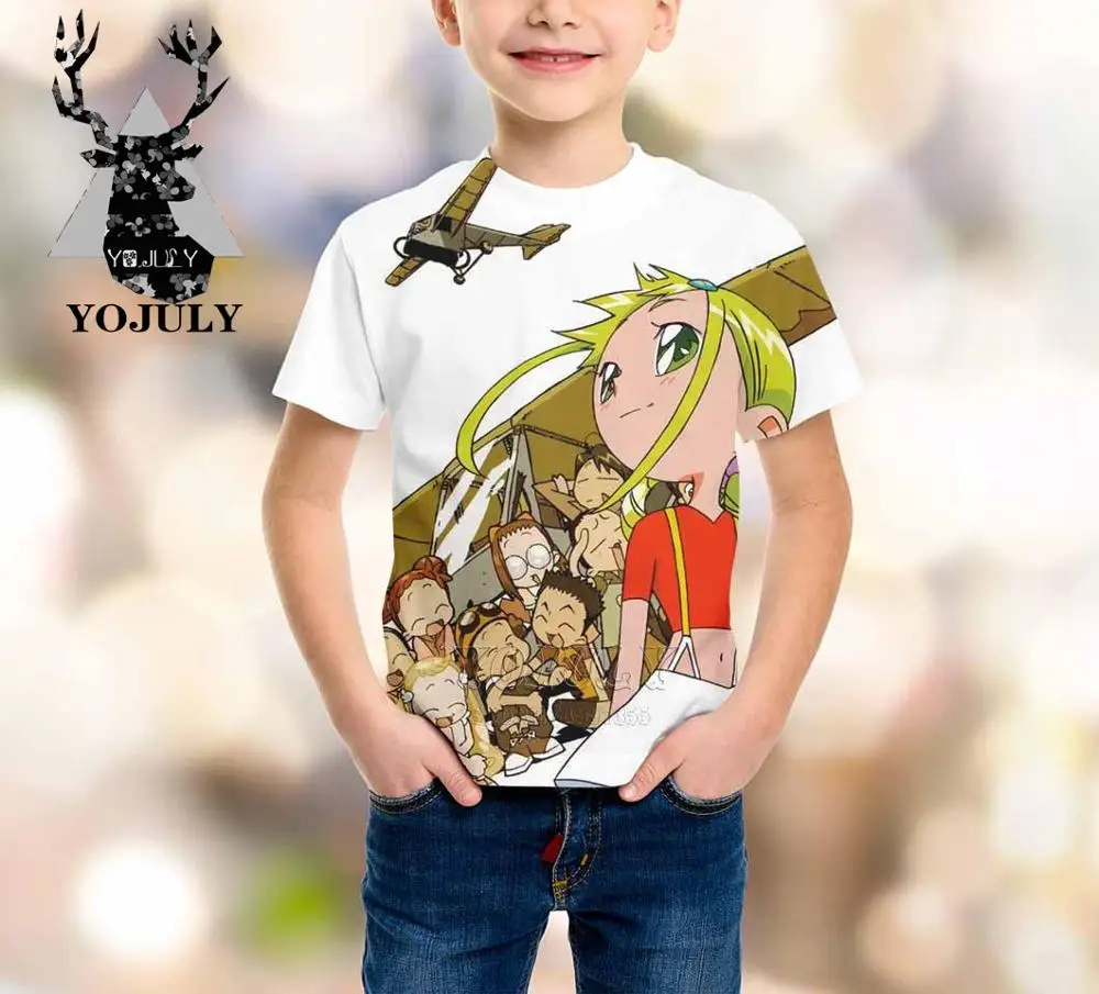 YOJULY Witch Doremi harajuku/детская одежда с 3d принтом для маленьких мальчиков и девочек-подростков детская футболка Лидер продаж, модные топы, футболки, футболки, Modis, A321 - Цвет: 14