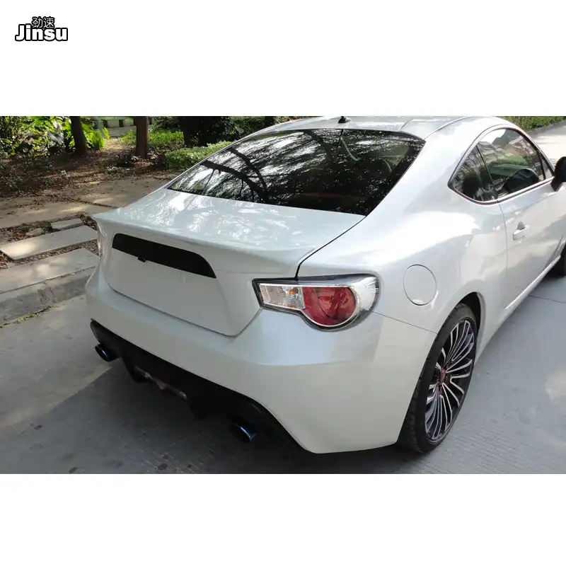 For Toyota 86 2012 2015 Trd Style Fiber Glass Rear Trunk Spoiler