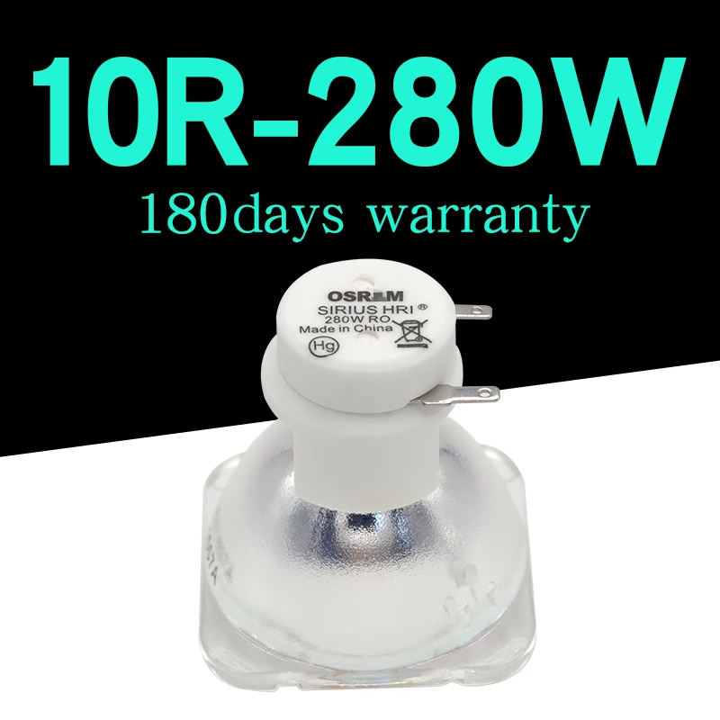 Free shipping 10R 280W Metal Halide Lamp moving 280 beam 280 SIRIUS HRI280W For Osram Made In China with high quality