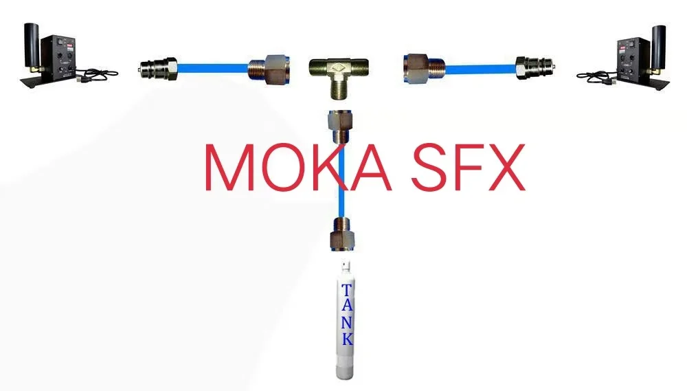 

extra 3 way T joiner hose adapter for the co2 tank