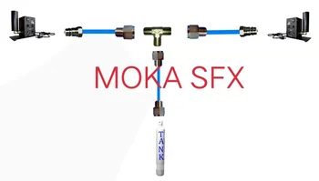 

extra 3 way T joiner hose adapter for the co2 tank