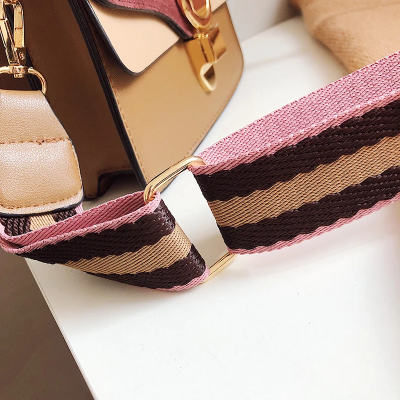 Goede Hand Tassen Voor Vrouwen 2019 Hoge Kwaliteit Mode Kleine Vierkante Tas Vrouwelijke Brede Schouderriem Crossbody Lederen Tote Messenger Bag