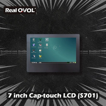 

RealQvol FriendlyELEC 7 Inch Capacitive Touch Screen LCD 800x480 S701 Support for TINY6410 MINI6410 TINY210 MINI210S NanoPi