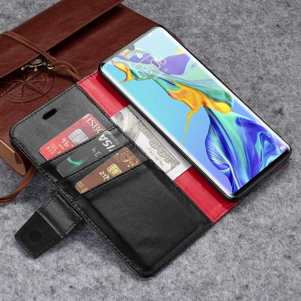 L-FADNUT Роскошный чехол-книжка с подставкой для huawei P30 Pro L20 Lite противоударный чехол для телефона из искусственной кожи для huawei mate 20 Pro Capa