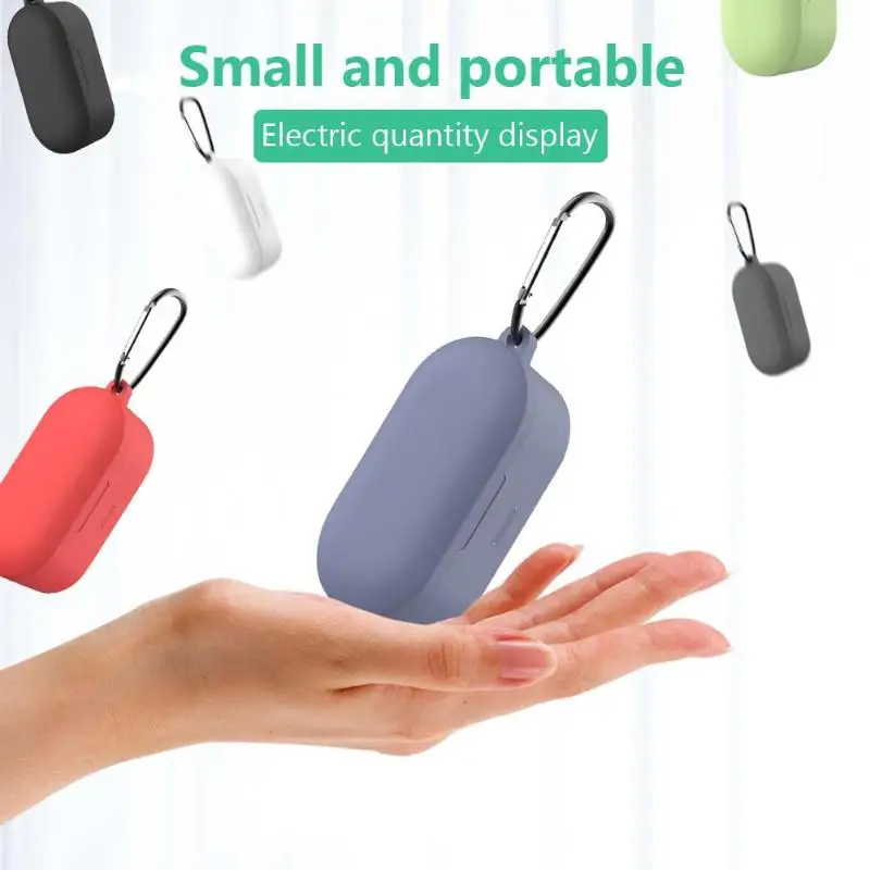

Silicone Protective Earphone Case for QCY T2C Anti-drop Dustproof Headset Cover Case for QCY T2C T1S T1C TWS Earbuds Protector