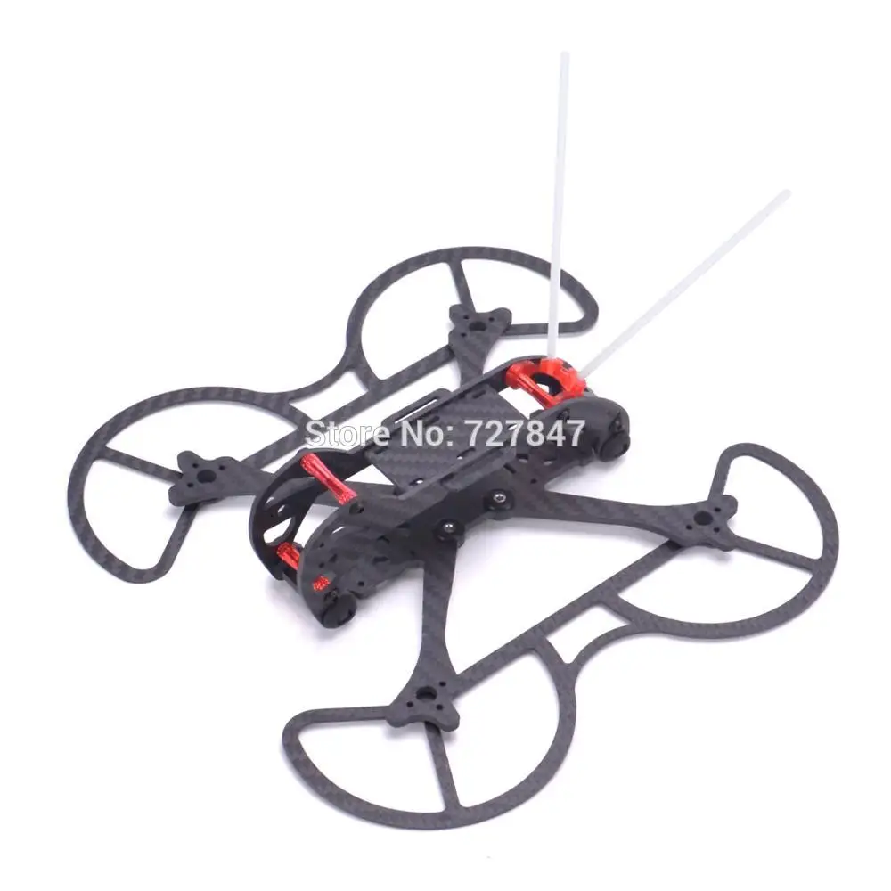 

HSKRC 155 155mm Carbon Fiber Frame Kit Brushless DIY FPV Racing Drone Rack w/ Propeller Protector for Mini F4 F3 Flight Control