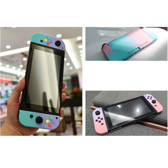Градиентный цвет Корпус чехол для nintendo Switch NS консоль контроллер корпус shand переключатель Joy-Con Замена чехол s