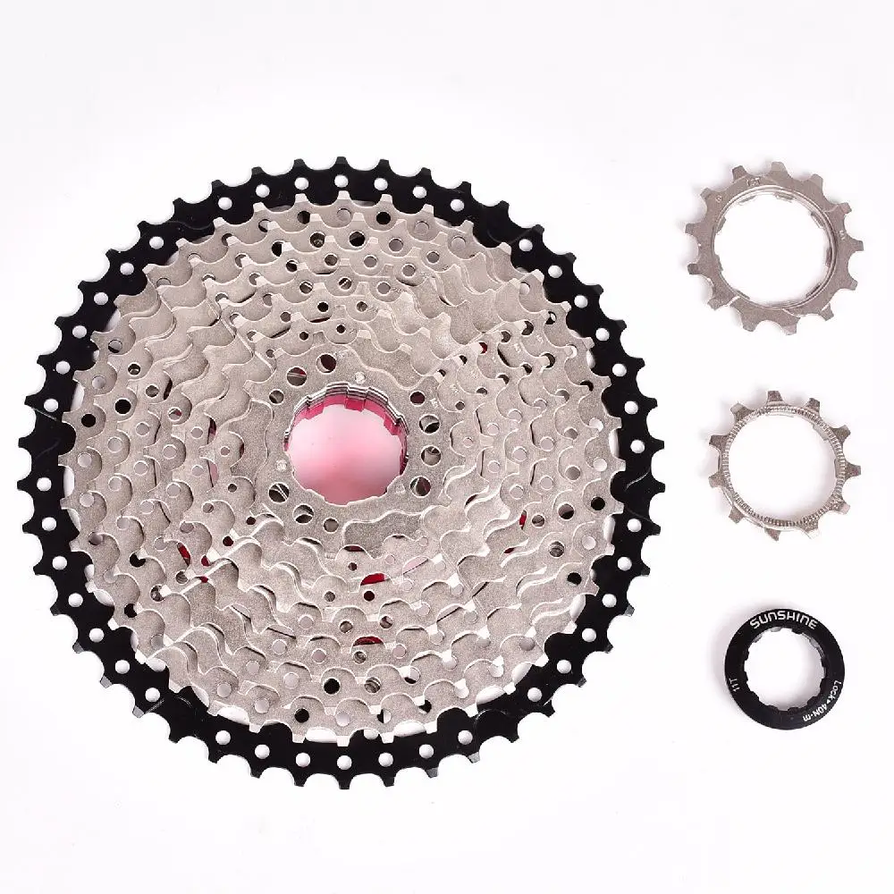 1 шт. HobbyLane Солнечный велосипед Freewheel кассета 11-46T 42T 50T 10 скорость широкое соотношение MTB горный велосипед Freewheel горячая распродажа