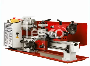 

Mini high-Precision DIY Shop Benchtop Metal Lathe Tool Machine Variable Speed Milling