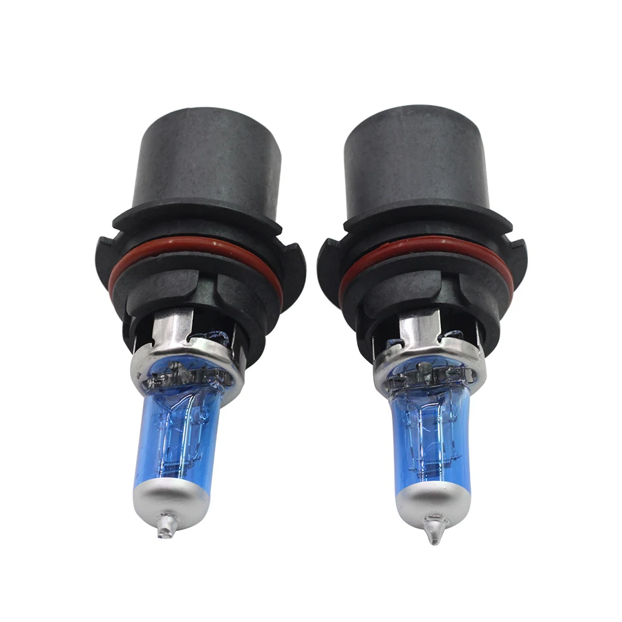 Cawanerl 2 пары 100W 9004 9007 галогенная лампа 4300K 12V автомобильный светильник головной