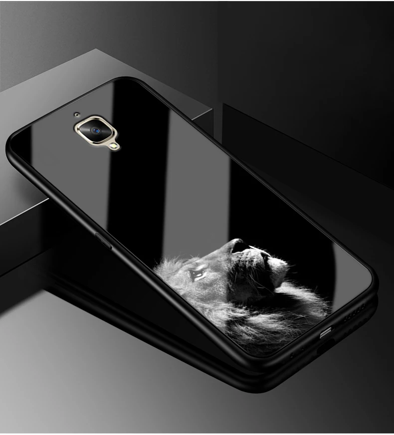 Для oneplus 3T чехол A3010 закаленное стекло твердая задняя крышка для One Plus 3 3T A3003 Чехол Мягкий бампер для oneplus 3 oneplus 3T 1+ 3