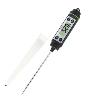 

Food Pen Thermometer Probe Electronic Digital Display Liquid Baked Baking Oil Thermometer Baby Milk Detector