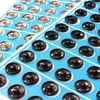 100/50PCS Press Buttons Sew on Snap Buttons Metal Snap Fastener Buttons Press Button for DIY Garment Sewing Clothing 8/10MM 4