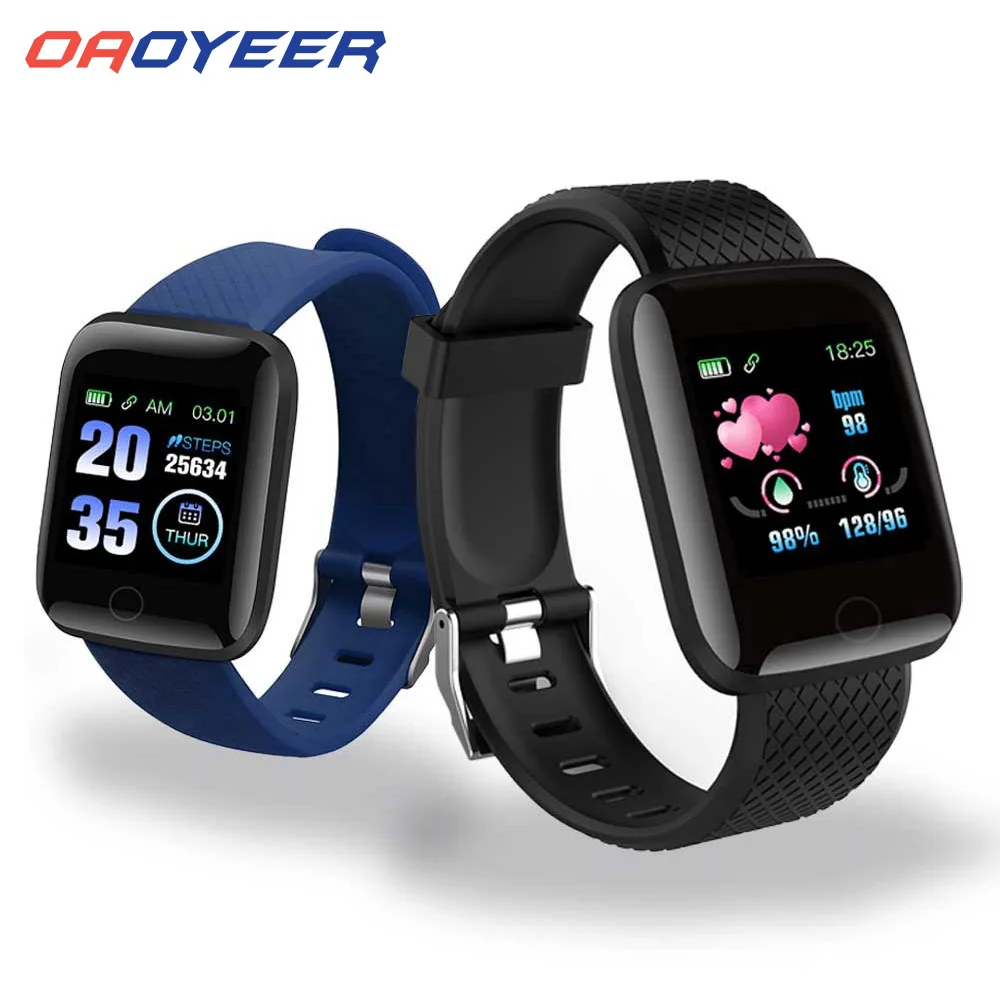 D13 Smart Watches 116 Plus Heart Rate Smart Watch Wristband Sports Watches Smart Band Waterproof watch Android A2 Dropshipping 1