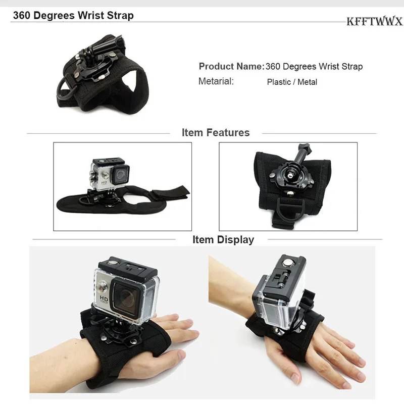gopro accessories - wrist strap -2
