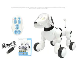 Электрический животное собака умный Радиоуправляемый игрушечный робот электрически управляемый пульт дистанционного управления детская