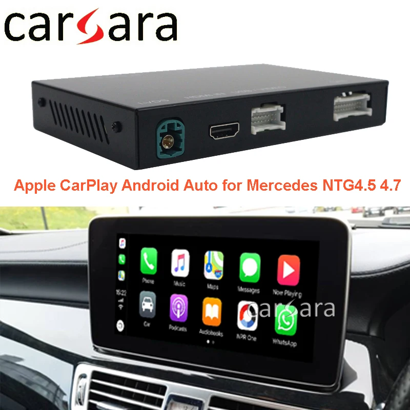 Radio Retrofit Wireless Carplay For Merced Es Cla Gla W176 W246 W218
