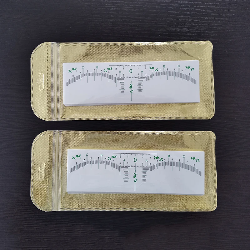 eyebrow ruler sticker  (4)