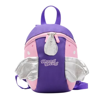 

Hot Sale Children School Bags Outdoor travel Cartoon Schoolbag Anti-lost Student Bag Cute Backpack Girls Toddler Cute Rucksack