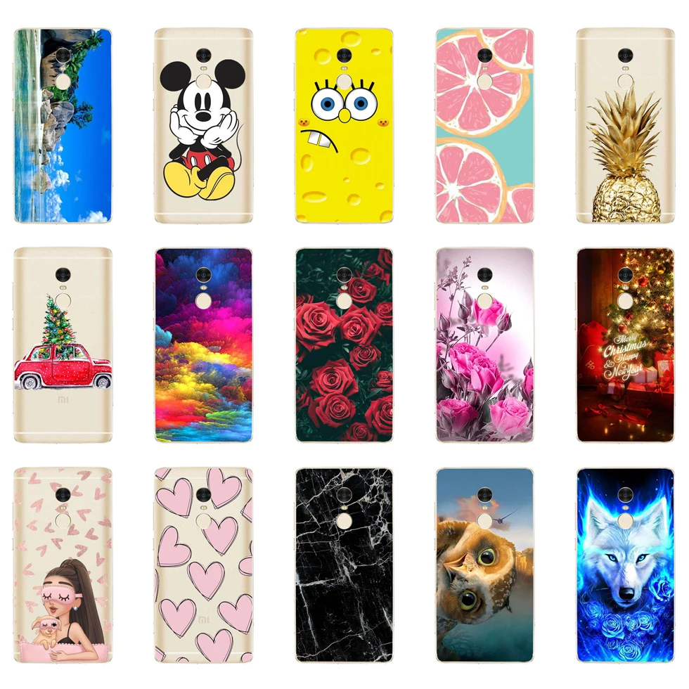 

For Xiaomi Redmi Note 4 Case Cover Soft Silicone Phone Redmi Note 4 Case Xiaomi Redmi Note 4 pro Cases