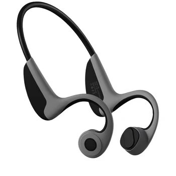 

Fashion BT 5.0 Bone Conduction Headphone Open Ear Sports Headset Wireless HiFi Stereo Earphone with Mic for Running Cycling