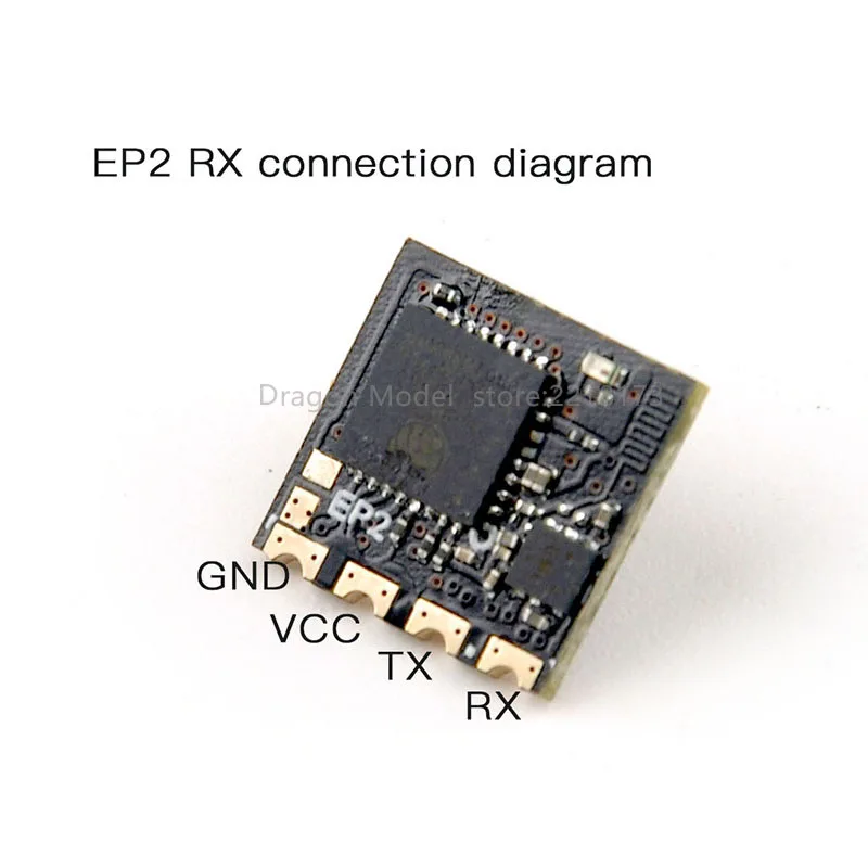 HappyModel ExpressLRS ELRS 2.4G RX SX1280 Nano Long Range Receiver PP EP1 EP2 RX EP1 TCXO/EP2 TCXO 10X10mm for RC Airplane 22