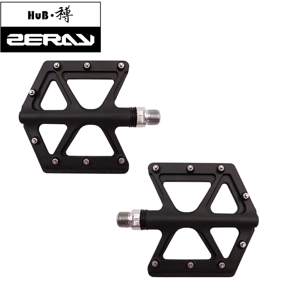 

ZERAY ZP-D213 Bike Pedals Carbon Fiber Ultralight Flat Pedal Alloy MTB Cycling Pedale Mountain Road Bicycle Riding Accessories