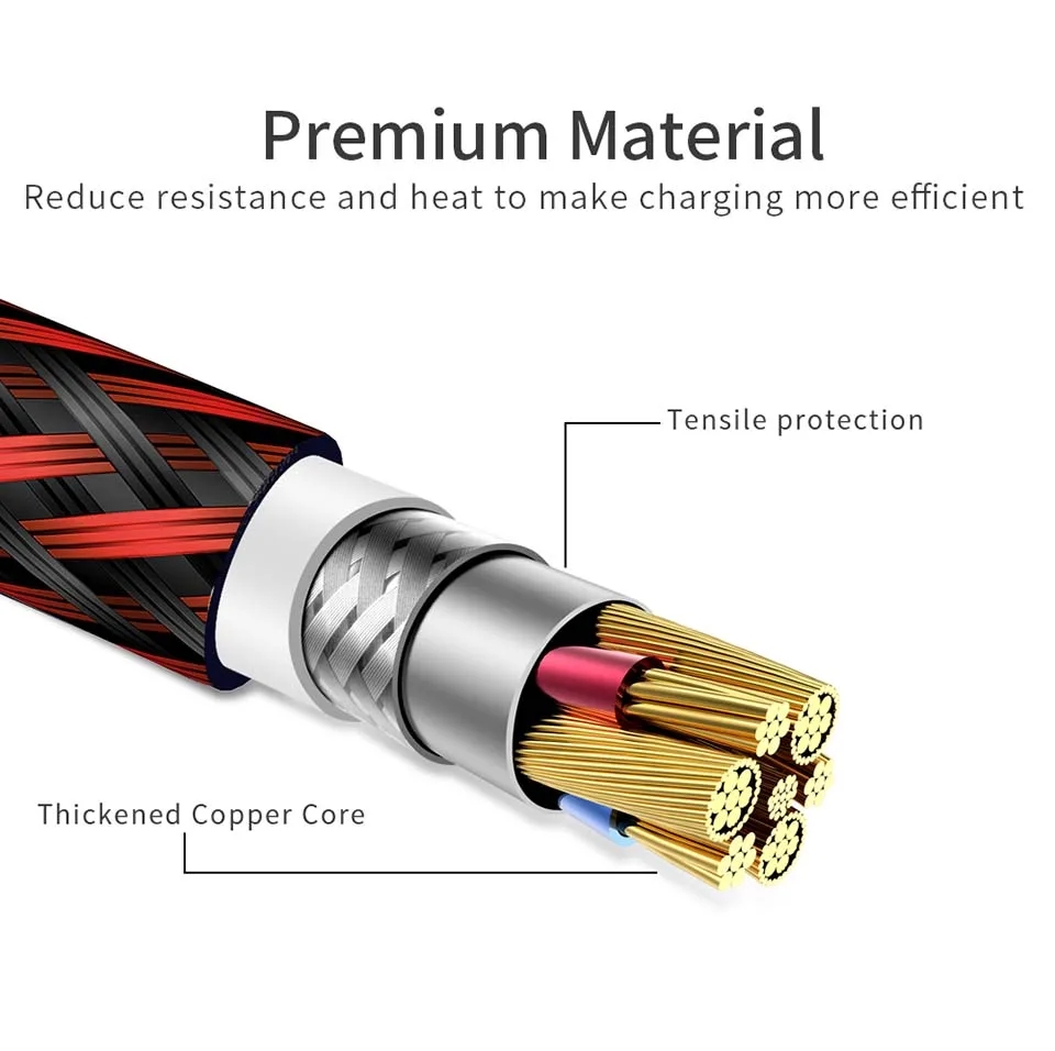 MUSTTRUE usb type C кабель быстрое зарядное устройство для huawei NLL L 7 Мобильный телефон зарядный провод usb-c кабель для передачи данных usb type c 1 м
