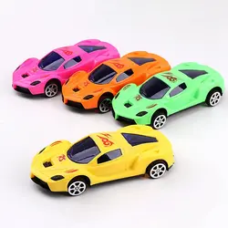 Детские скользящие игрушки для автомобиля Детские симуляционные гоночные машинки Детские Мультяшные подарки для мальчиков случайные