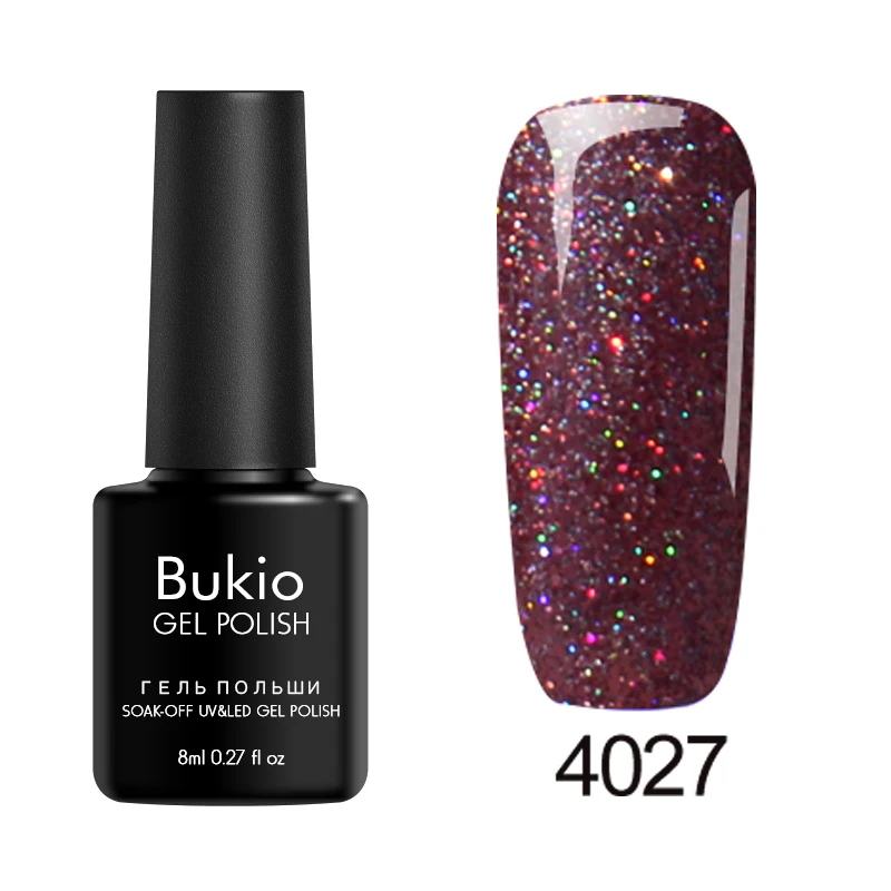 Bukio, неоновый УФ Гель-лак, лак для ногтей с УФ-подсветкой, долговечный лак для ногтей, яркий неоновый цвет, отмачиваемый, лаки для ногтей, лак для ногтей - Цвет: B8-4027