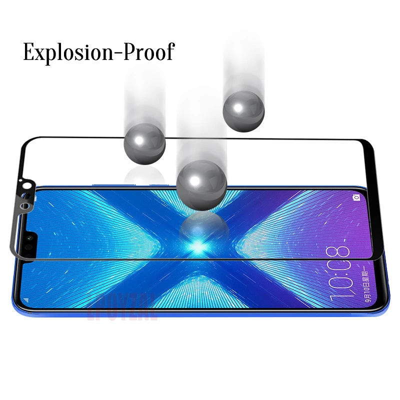 LPOYZAL 3D полное покрытие экрана протектор Закаленное стекло для huawei Honor 8X 7X 7A 9H HD