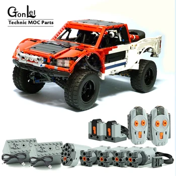 

NEW 1718Pcs Baja Off-road vehicle Technic MOC 3662 RC Remote Control Truck Model kits Building Blocks Bricks diy Toys gifts
