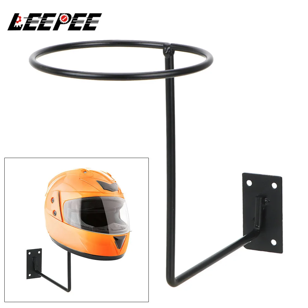 Helm Halterung Rack Wand Montage Haken Motorrad Helm-Ablage Motorrad Wandhalterung Display Rack Hut Rack Per/ücke Kugel Aufbewahrung Halter