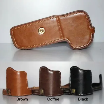 

Leather Protect Half Case Grip for Canon EOS 5D Mark IV 5D4 Camera