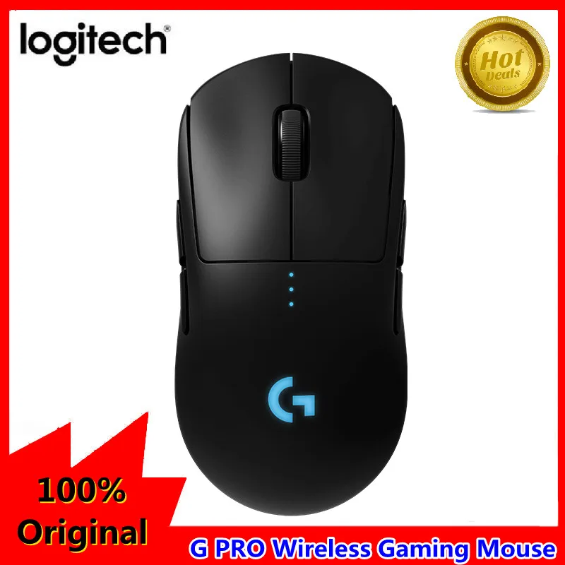 Акция! Беспроводная игровая мышь Logitech G PRO HERO 16000 DPI сенсорная Лазерная LIGHTSPEED RGB
